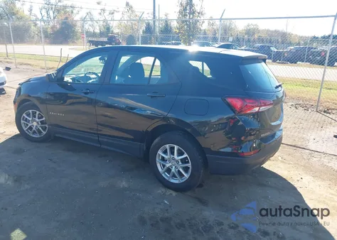 2024 Chevrolet Equinox Fwd Ls из США, поврежденный, VIN 3GNAXHEG7RL121345